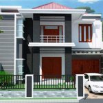 Desain Rumah 2 Lantai Sederhana dan Biaya 100 Juta untuk Hunian Minimalis
