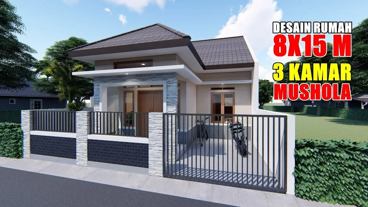 Biaya pembangunan rumah ukuran 8X15