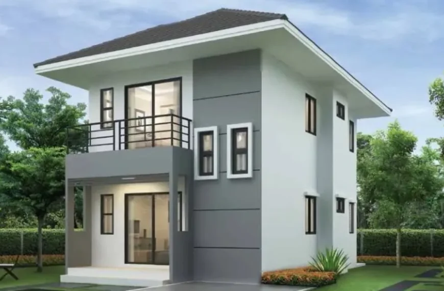 Desain Rumah Minimalis 2 Lantai 6x12 dan Biayanya 2025