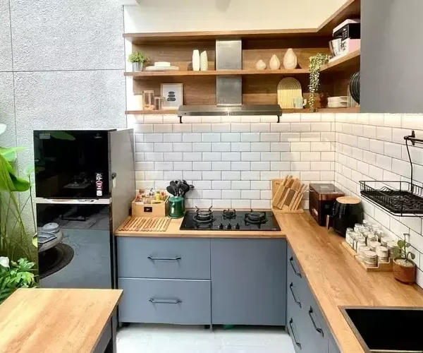 Dapur Minimalis Modern Ukuran Kecil Tapi Cantik & Rapi