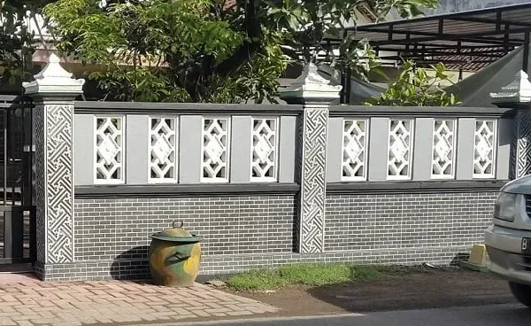 Contoh Pagar Tembok Rumah Minimalis Murah Tapi Mewah